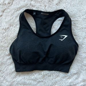 Gymshark Black Vital Seamless Sports Bra